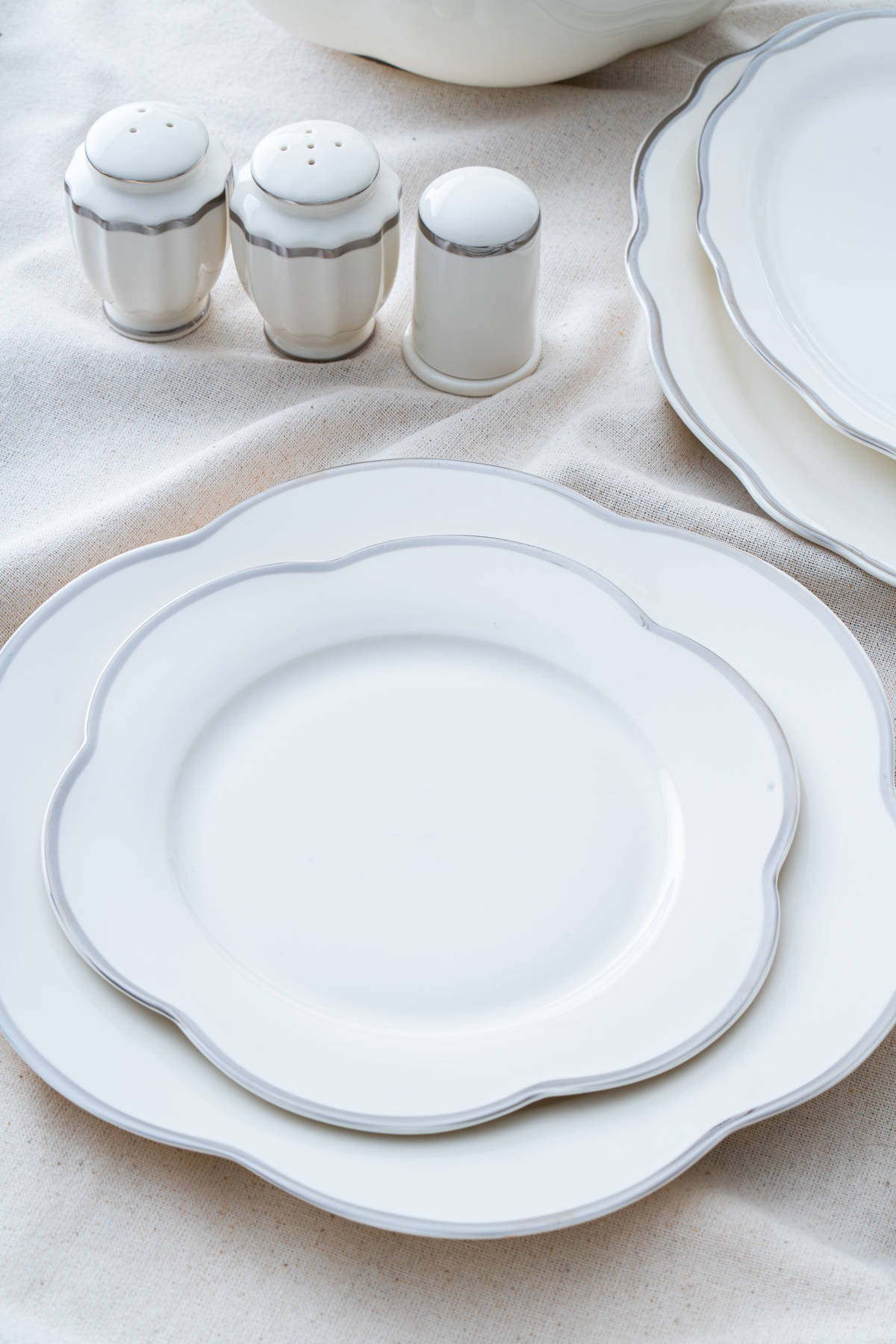 Avelıne 12 Kişilik 60 Parça Porselen Yemek Takımı - Purtaş Ticaret