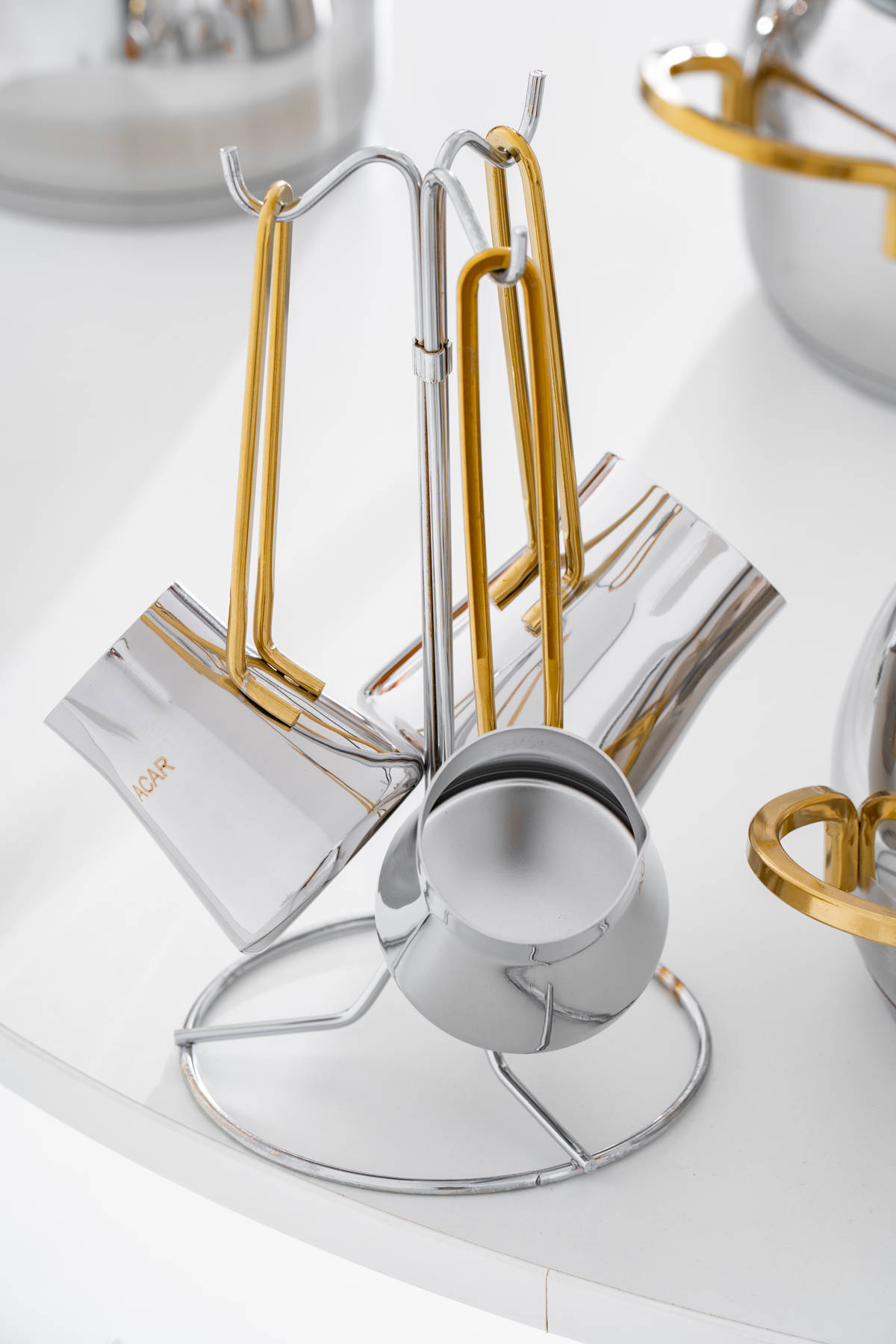 ROSA 16 PRÇ GOLD TENCERE SET - Purtaş Ticaret