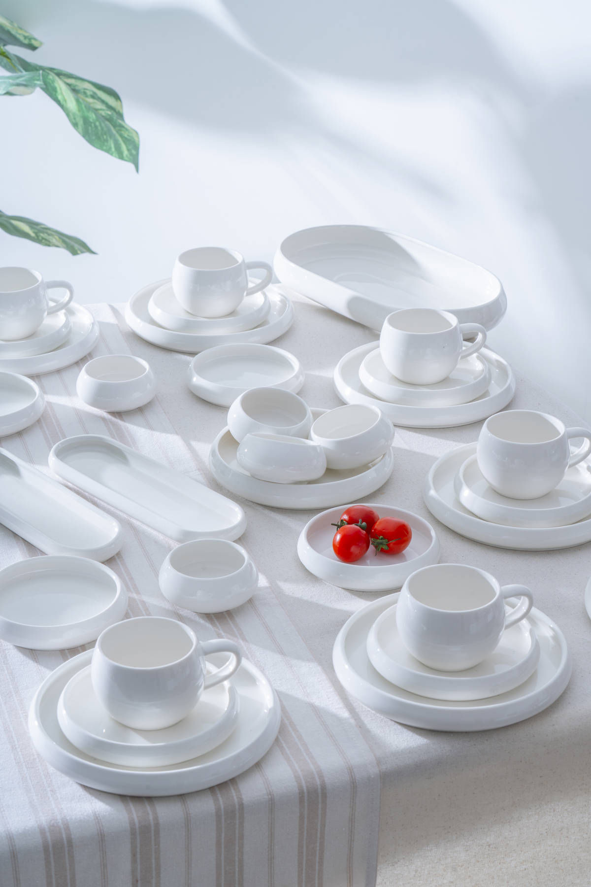 Bianco Perla 6 Kişilik 33 Parça Kahvaltı Takımı - Purtaş Ticaret